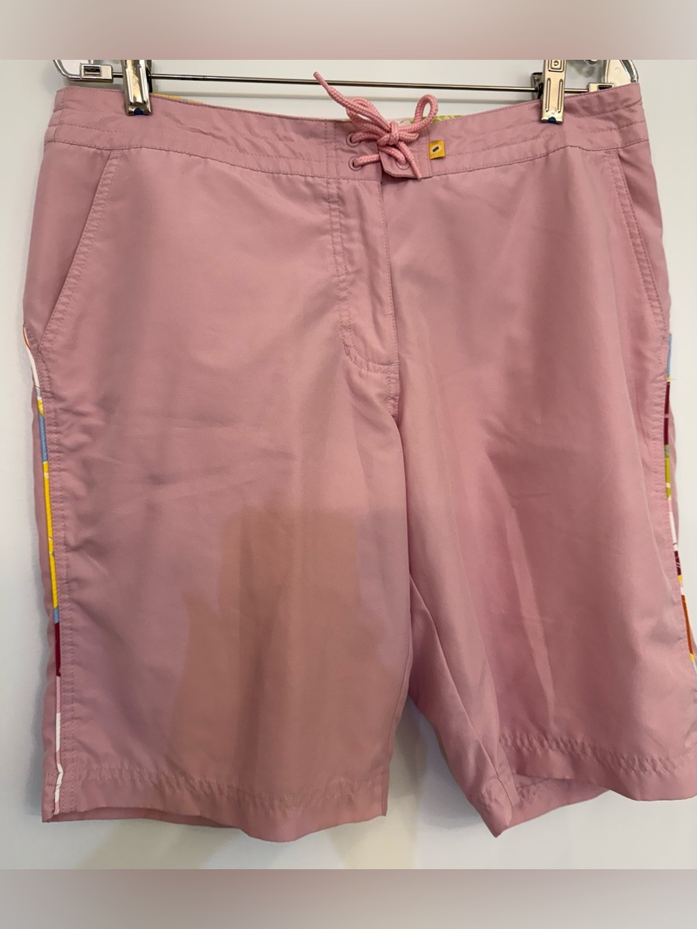 Women's Aventura Pink Drawstring Shorts